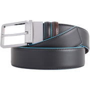 PIQUADRO Cintura Reversibile Uomo Nero E Moro CU2619B2 NERO E MORO 
