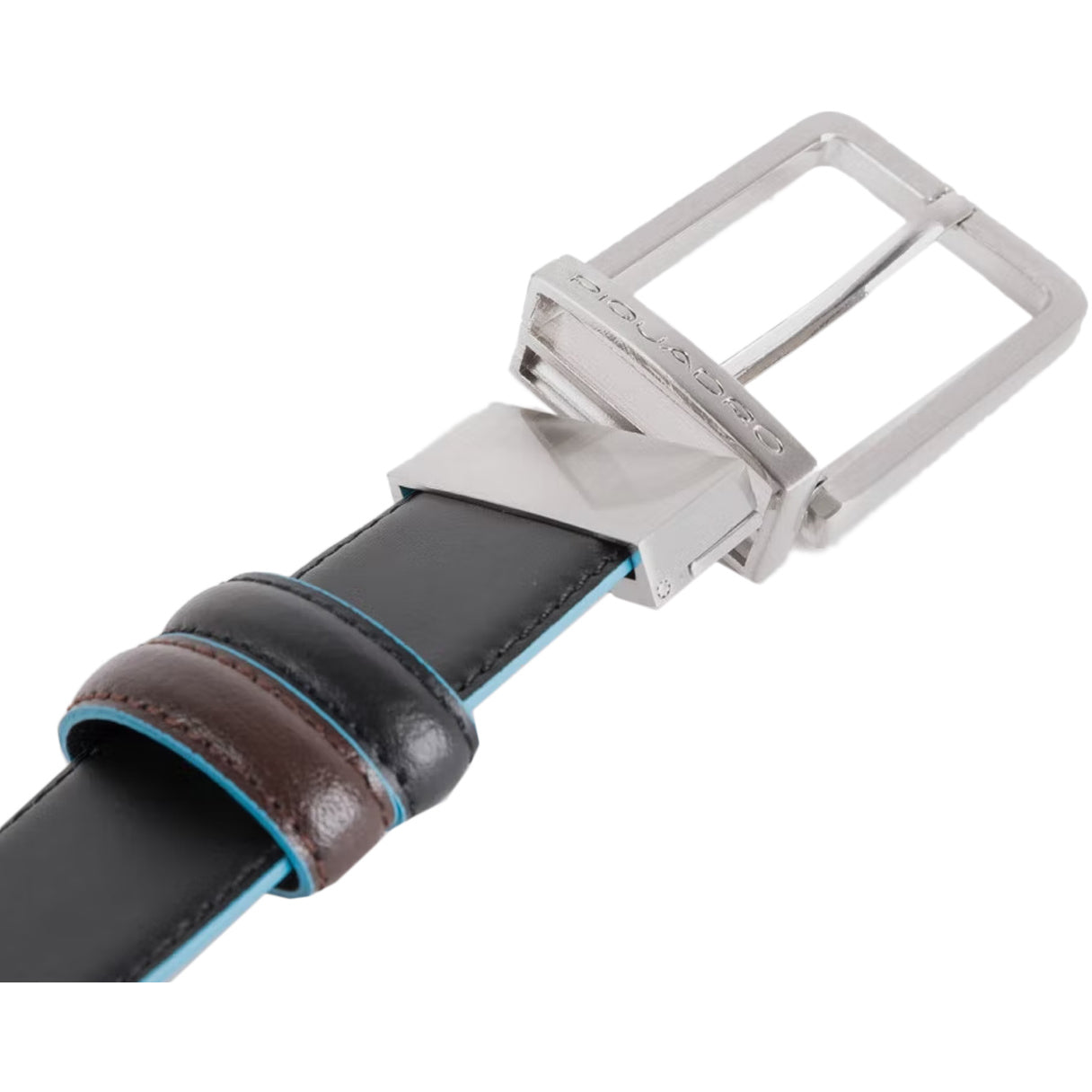 PIQUADRO Cintura Reversibile Uomo Nero E Moro CU2619B2 NERO E MORO 