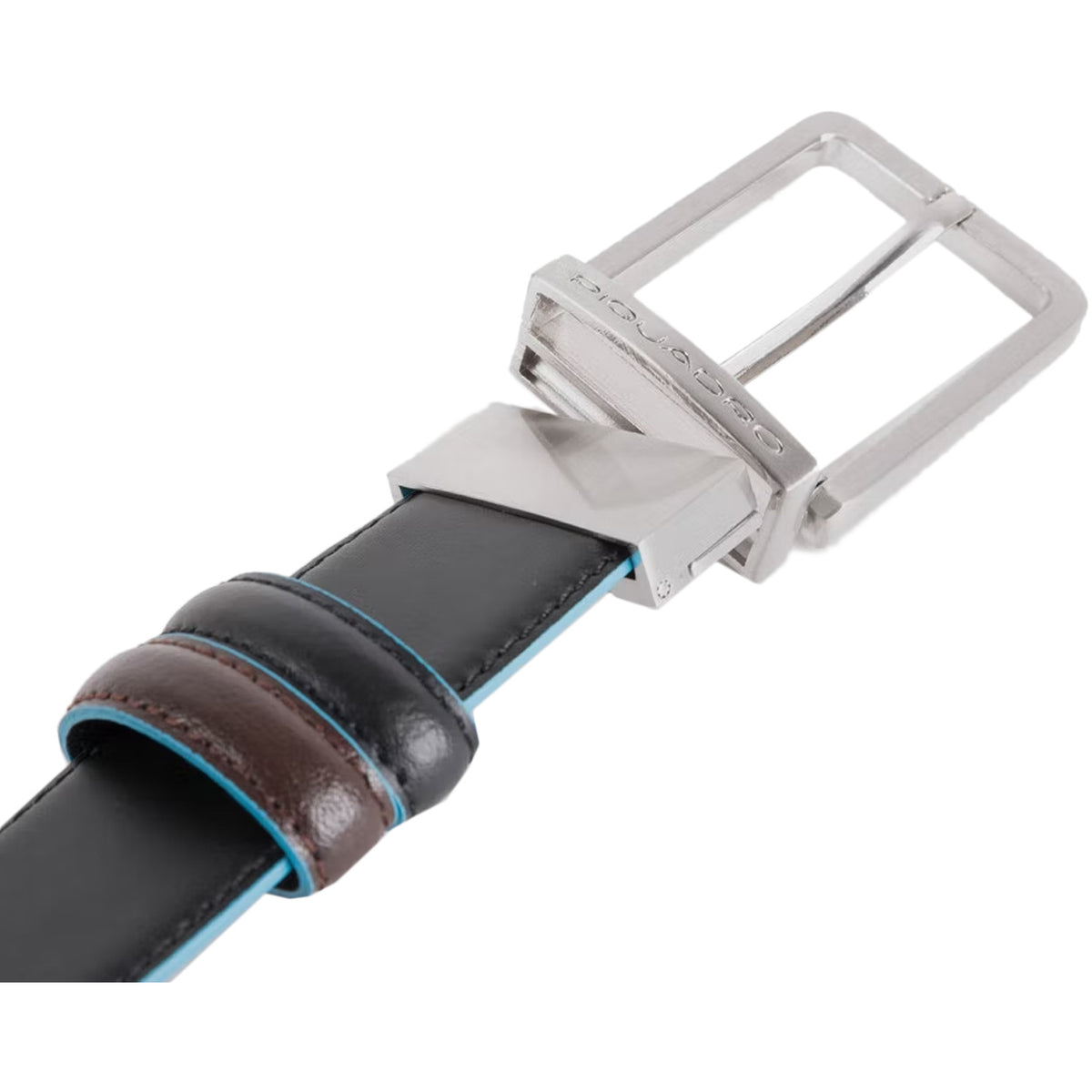 PIQUADRO Cintura Reversibile Uomo Nero E Moro CU2619B2 NERO E MORO 