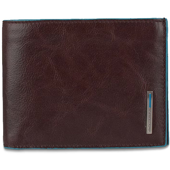 PIQUADRO Portafoglio Con Portamonete Uomo Moro PU257B2R MORO 