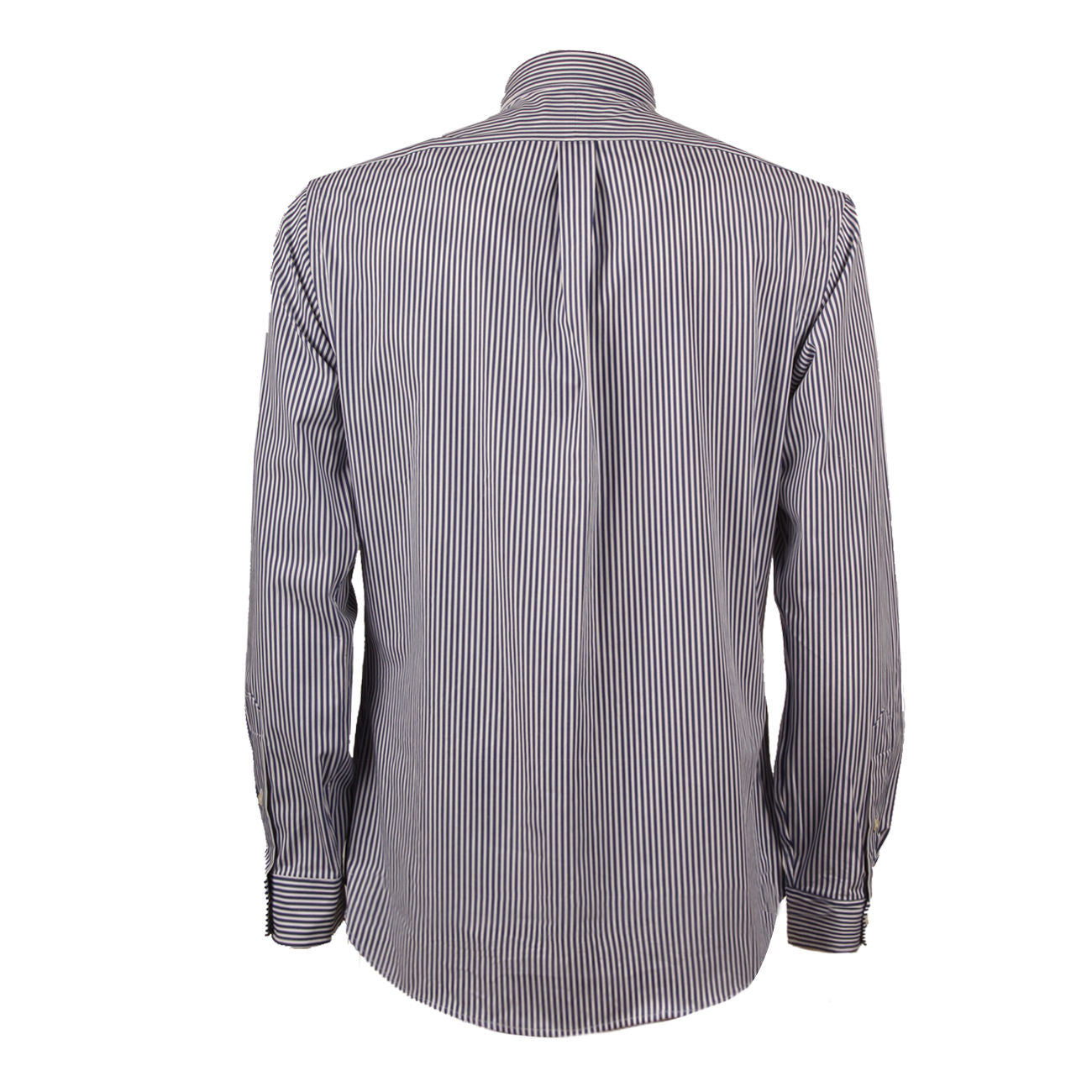 POLO RALPH LAUREN Camicia Popeline Slim Fit Bacchetta Uomo Navy/White 710859881 NAVY/WHITE 