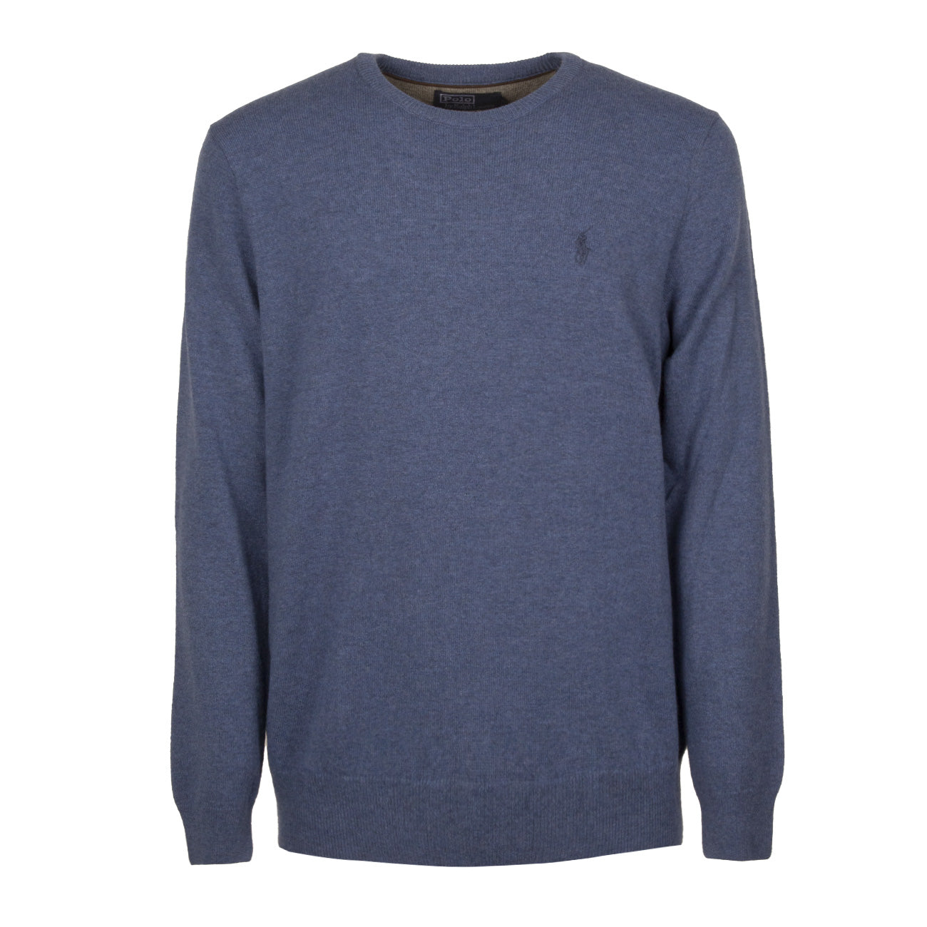 POLO RALPH LAUREN Pullover Lambswool Uomo Twilight Navy 710876714 010 TWILIGHT NAVY HTHR 