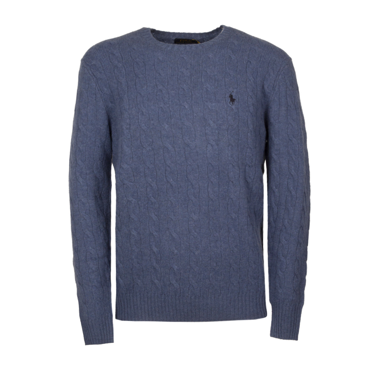POLO RALPH LAUREN Pullover In Lana E Cashmere Uomo Twilight Blue 710876762 008 TWILIGHT BLUE HTHR 