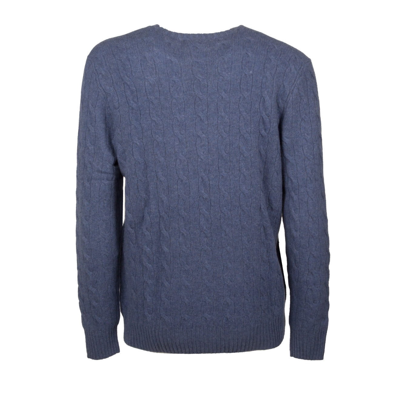 POLO RALPH LAUREN Pullover In Lana E Cashmere Uomo Twilight Blue 710876762 008 TWILIGHT BLUE HTHR 