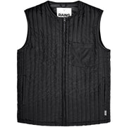 RAINS Smanicato Liner Vest Unisex Nero RA18320 BLACK 