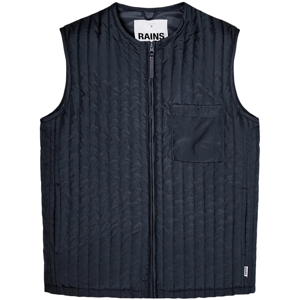 RAINS Smanicato Liner Vest Unisex Navy RA18320 NAVY 