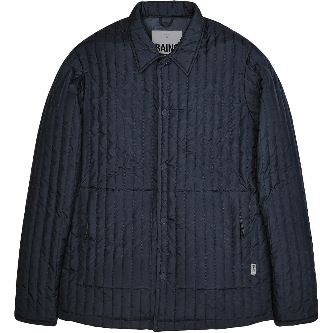 RAINS Giacca Trapuntata Liner Shirt Unisex Navy RA18610 NAVY 
