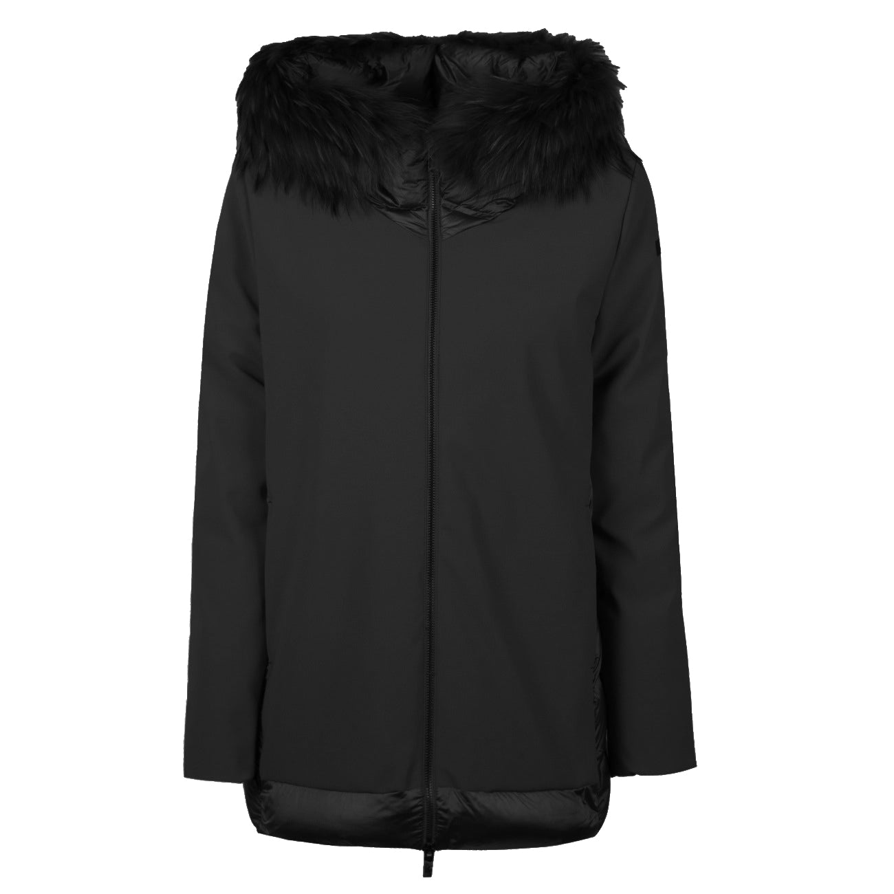 RRD Jacket Winter Hybrid Zar Fur Donna Nero W22508FT 10 NERO 