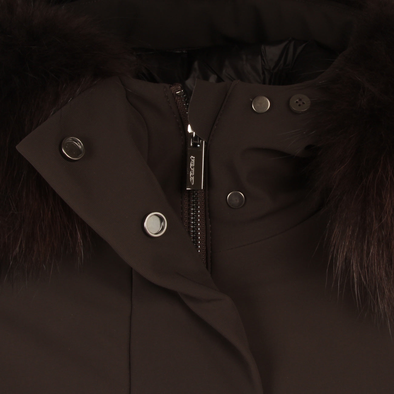 RRD Jacket Winter Long Fur Donna Marrone W22501FT 80 MARRONE 