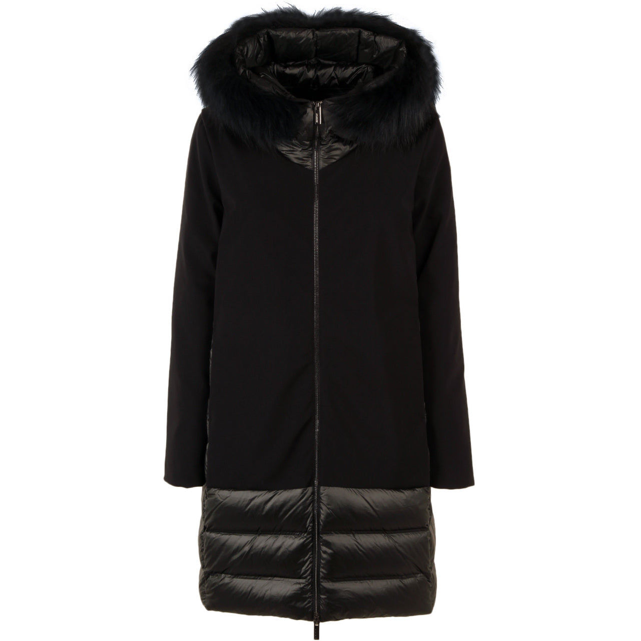 RRD Jacket Winter Hybrid Parka Fur Donna Nero W22509FT 10 NERO 