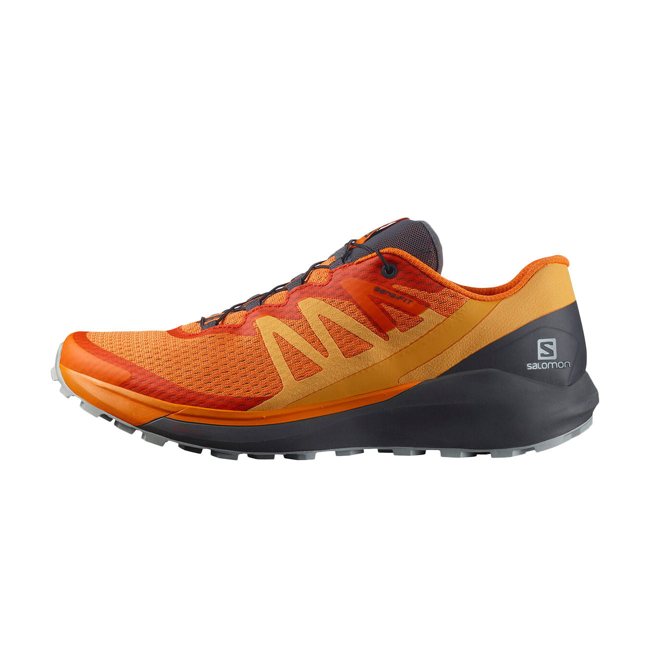 SALOMON Sneakers Sense Ride 4 Uomo Vibrant Orange Ebony Quarry L41690700 VIBRANT ORANGE/EBONY/QUARRY 
