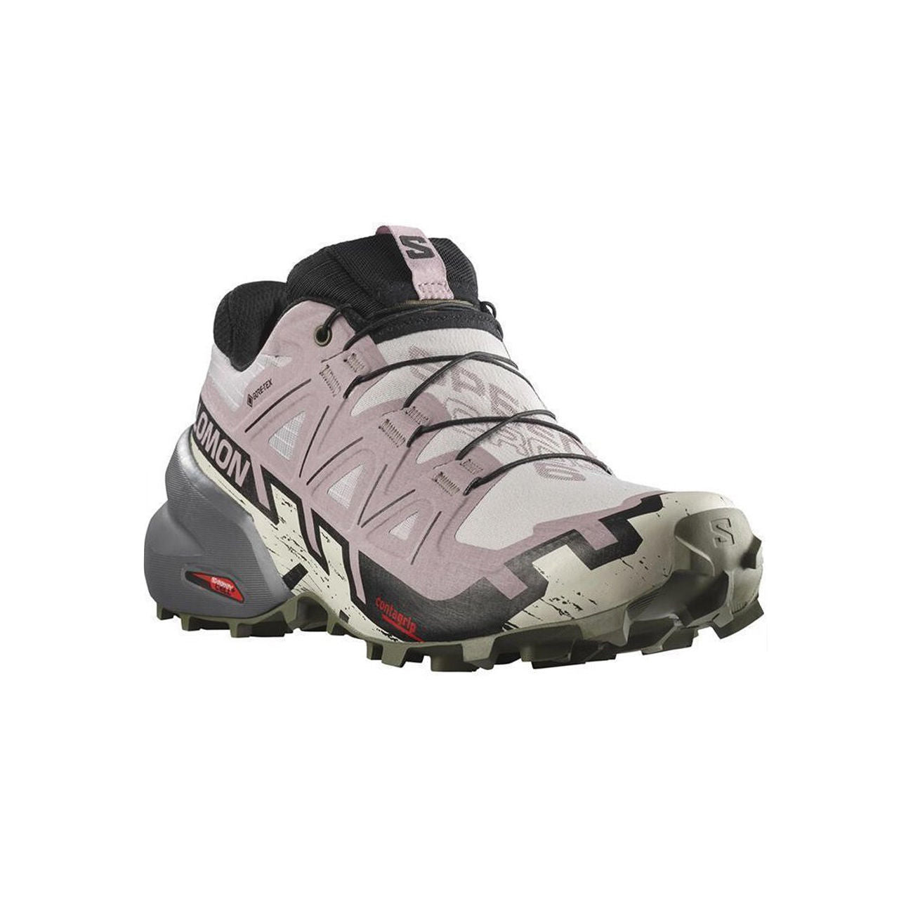 SALOMON Sneakers Speedcross 6 Gtx Donna Ashes Of Roses Black L41743600 ASHES OF ROSES/BLACK 