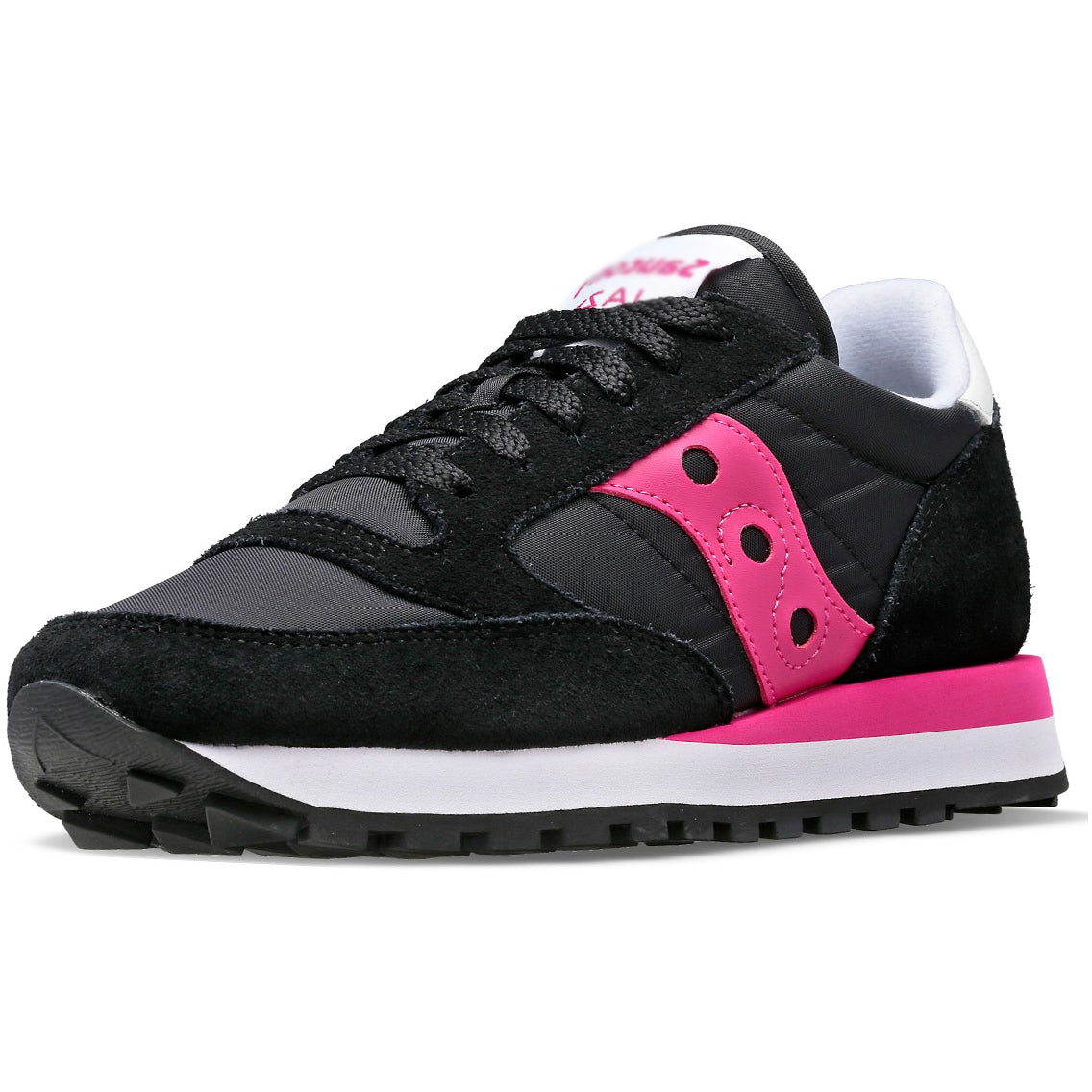 SAUCONY ORIGINALS Sneakers Jazz Original Donna Black/Pink S1044/664 664 BLACK/PINK 