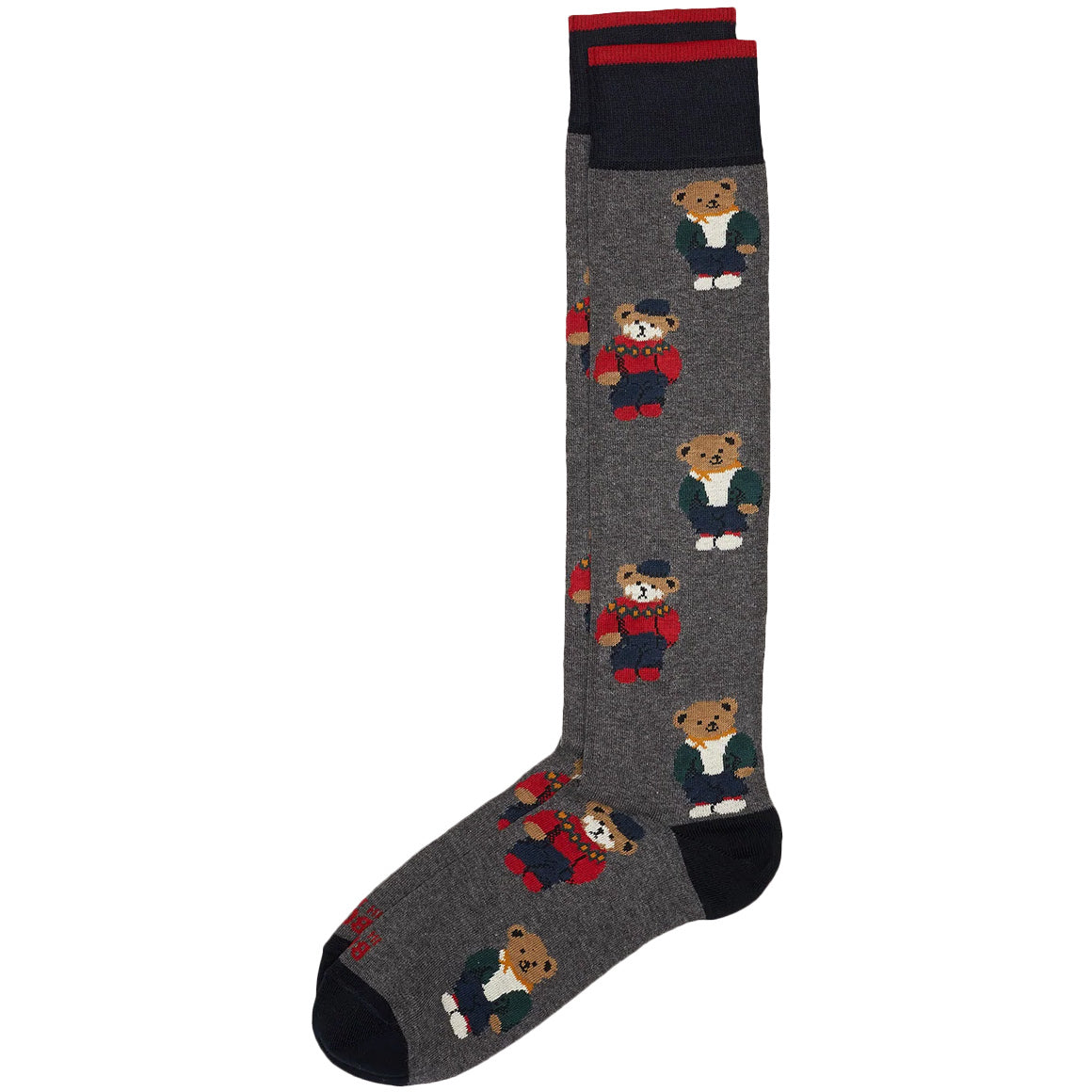 SOX IN THE BOX Calze Funny Bear Unisex Grigio Scuro FW220018 0002 GRIGIO SCURO 