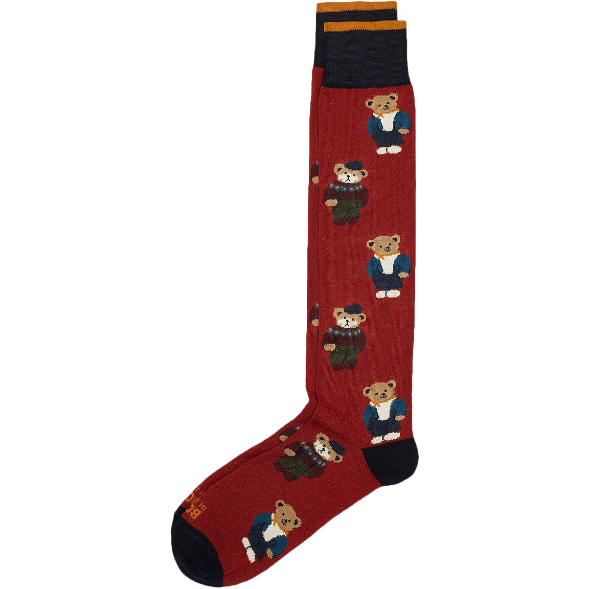 SOX IN THE BOX Calze Funny Bear Unisex Arancione Scuro FW220018 0076 ARANCIONE SCURO 