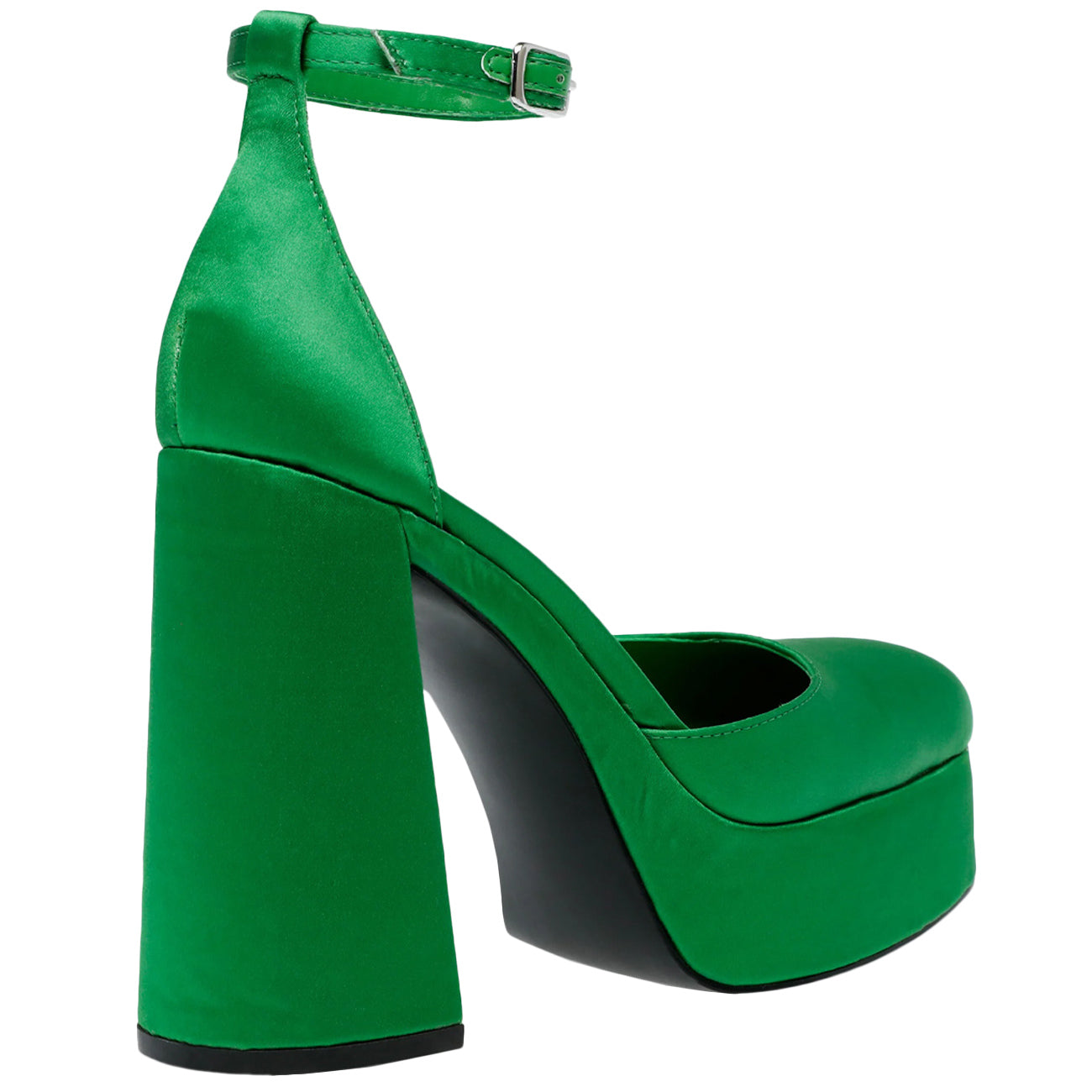 STEVE MADDEN Decollete Platform Donna Verde SMSLONDYN GREEN 
