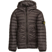 STONE ISLAND Piumino Con Cappuccio Kids Charcoal 40932 V0065 CHARCOAL 