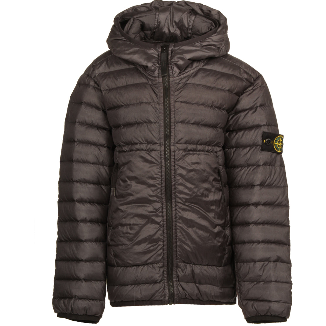STONE ISLAND Piumino Con Cappuccio Kids Charcoal 40932 V0065 CHARCOAL 