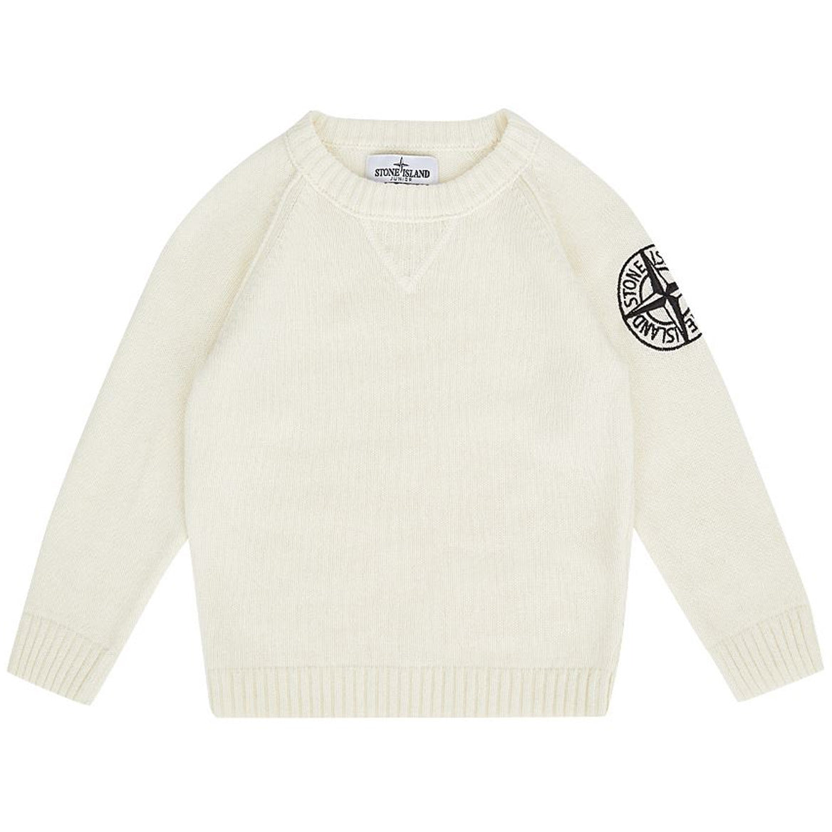 STONE ISLAND Pull Girocollo Lana Cashmere Kids Natural 507A1 V0099 NATURAL 