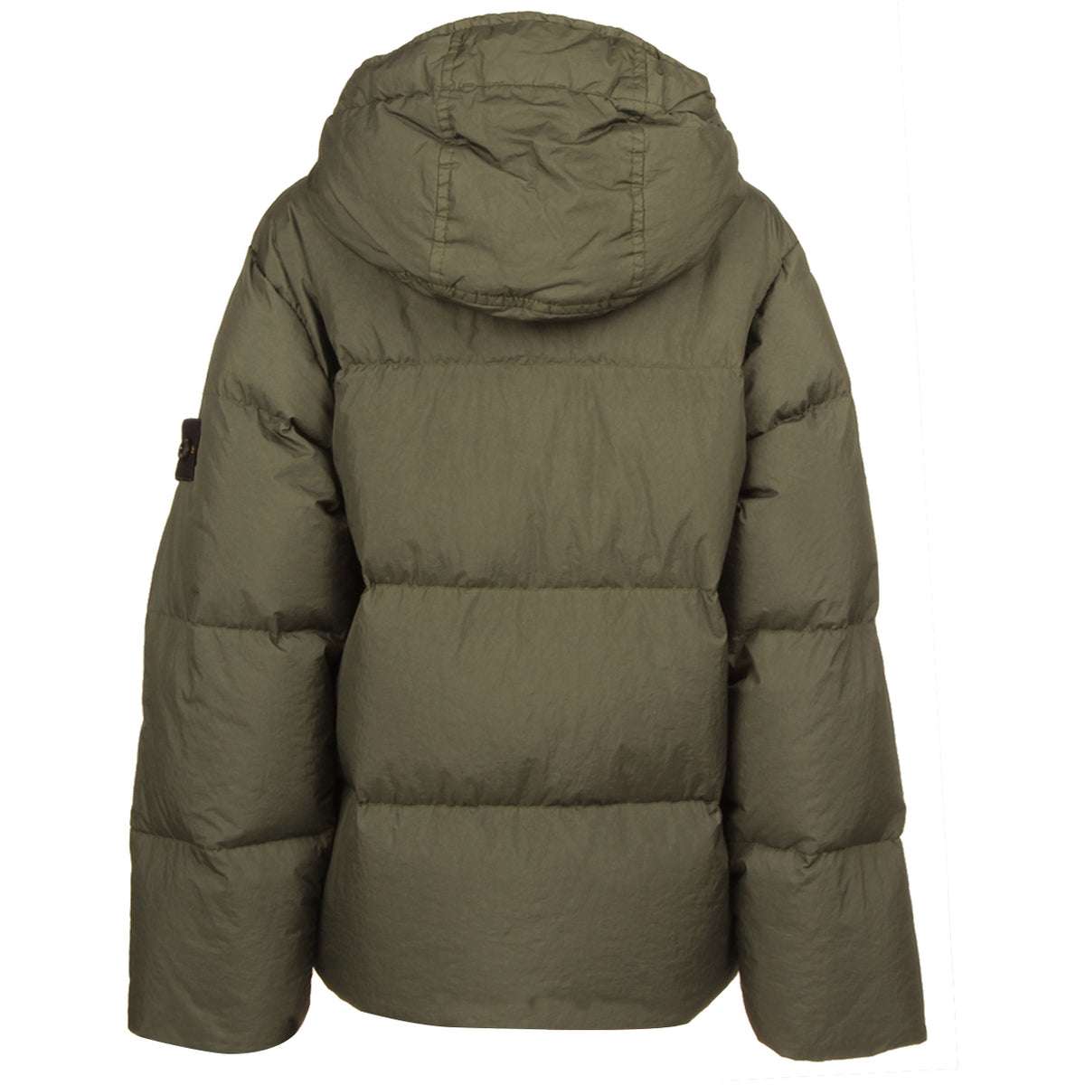 STONE ISLAND Piumino Dyed Nylon Crinkle Con Cappuccio Kids ST/40433 V0058 OLIVE 
