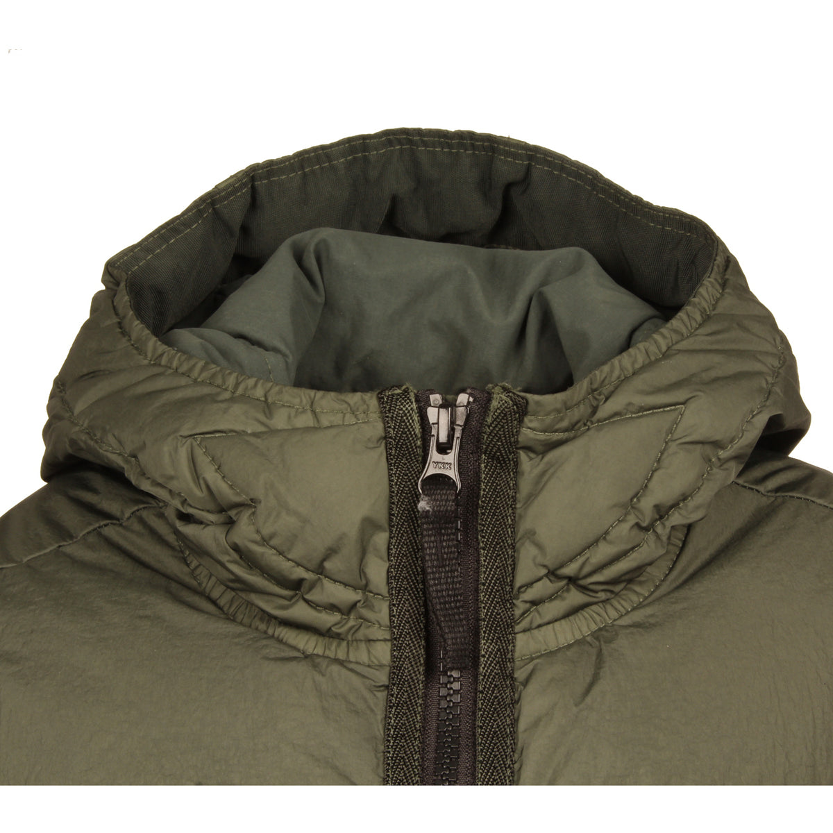 STONE ISLAND Piumino Dyed Nylon Crinkle Con Cappuccio Kids ST/40433 V0058 OLIVE 