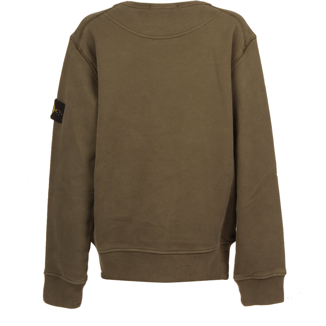 STONE ISLAND Felpa In Cotone Kids Olive ST/61340 V0058 OLIVE 