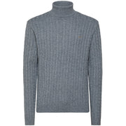 SUN68 Dolcevita Turtle Cable Uomo Grigio Chiaro K42139 06 GRIGIO CHIARO 