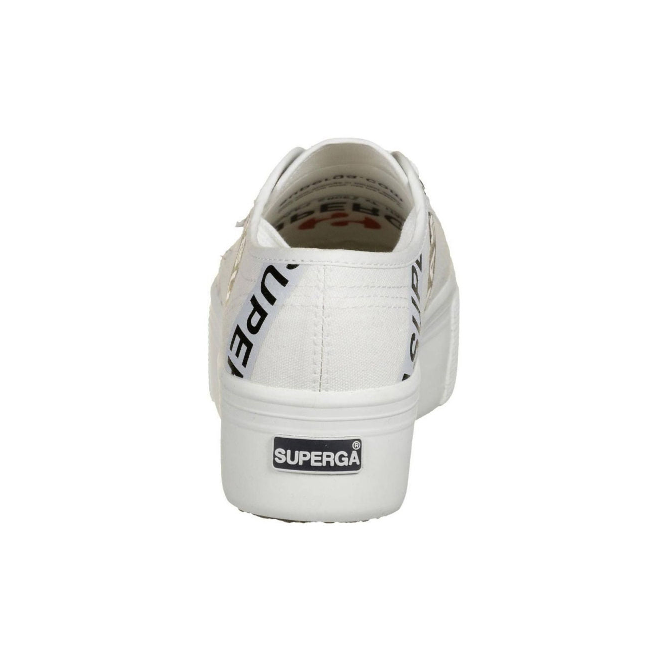 SUPERGA Sneakers 2790 Donna White Grey Black S41161W A0OWHITEGREY.BLACK 