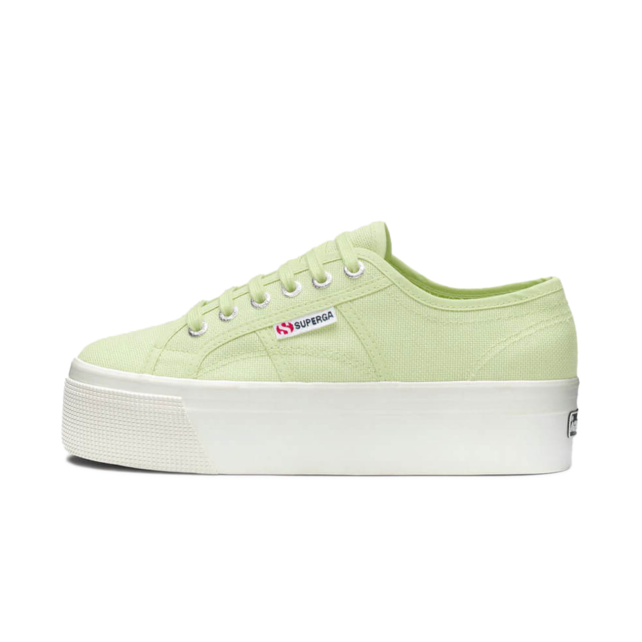 SUPERGA Sneakers 2790 Cotw Linea Up And Down Donna Green Rose Avorio S9111LW/270 AGMGREENPRIMROSE/AVORIO 