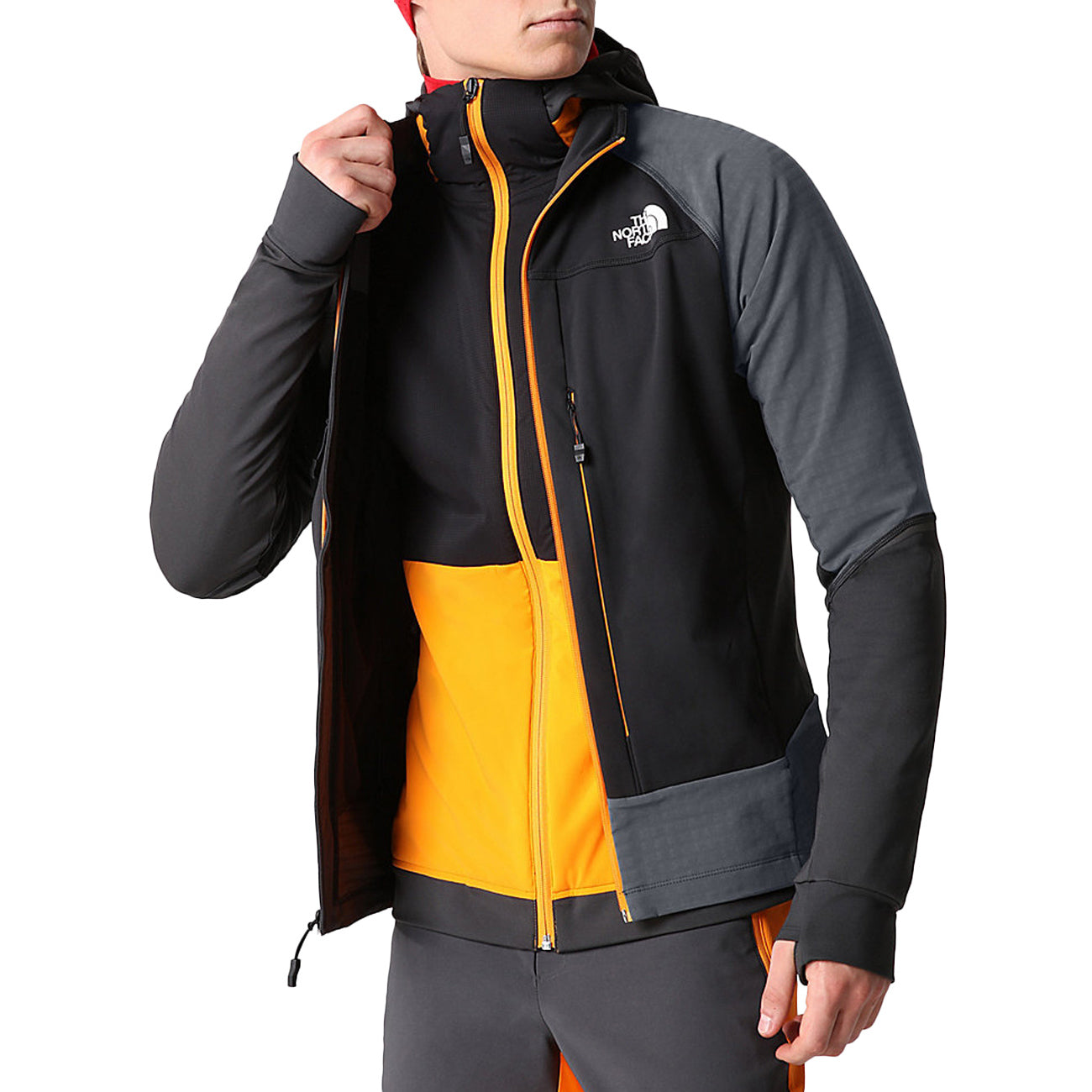 THE NORTH FACE Giubbino Dawn Turn Softshell Fz Uomo Tnfblk/Vandsgry/Asphltgry NF0A7Z8K 9061 TNFBLK/VANDSGRY/ASPHLTGRY 