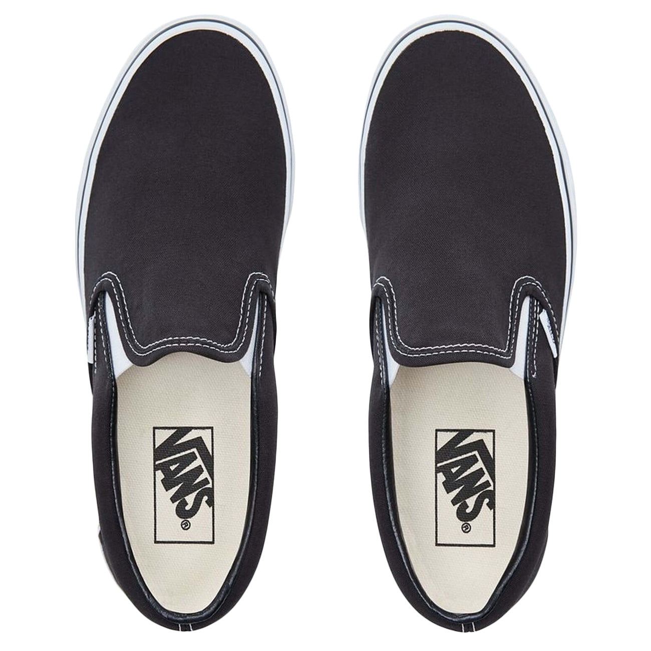 VANS Scarpa Classic Slip-On Tinta Unita VEYEBLK BLACK 