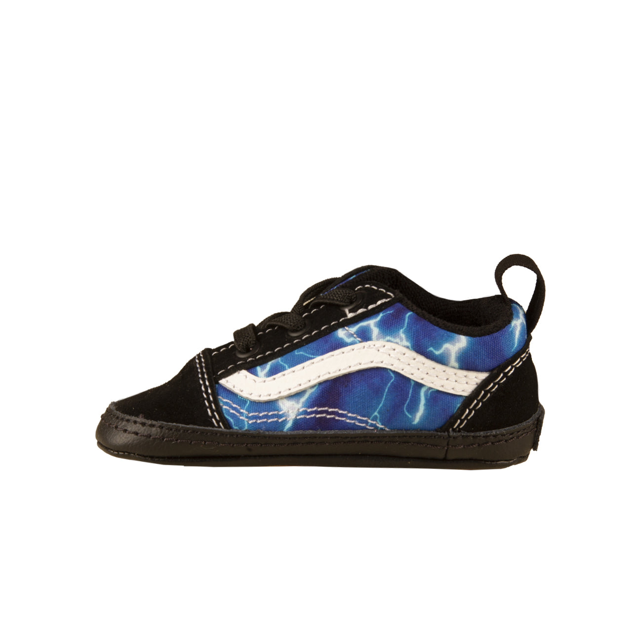 VANS Scarpe Old Skool Crib Bimbo Black Blue VN0A3U8K Y611 BLACK/BLUE 