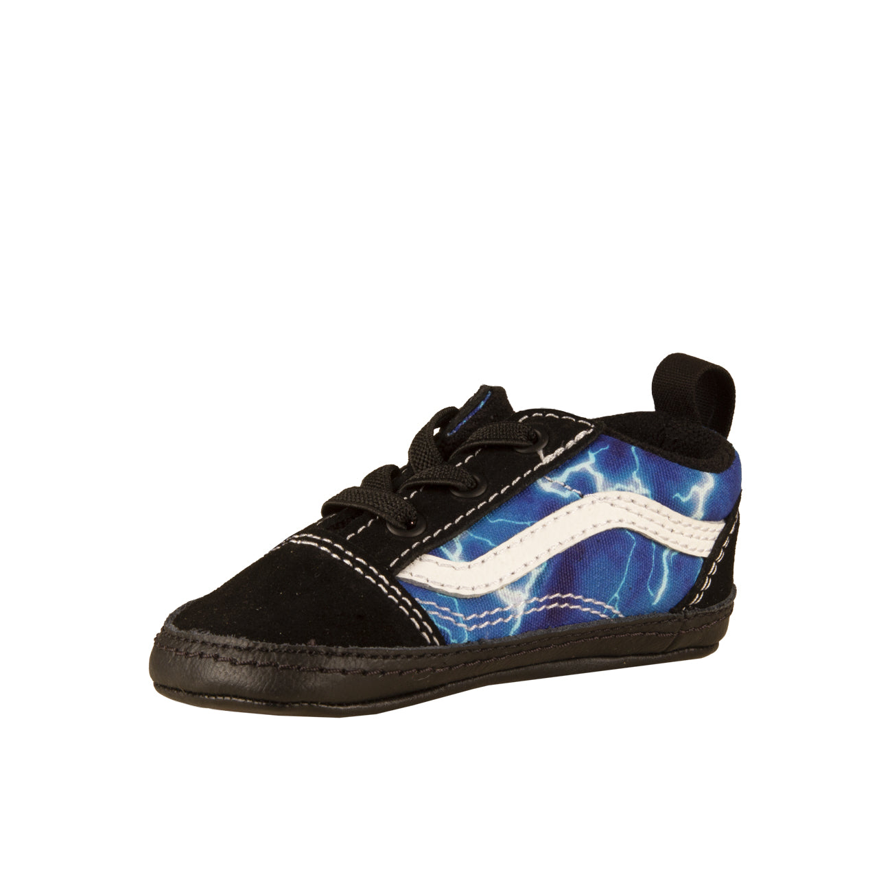 VANS Scarpe Old Skool Crib Bimbo Black Blue VN0A3U8K Y611 BLACK/BLUE 