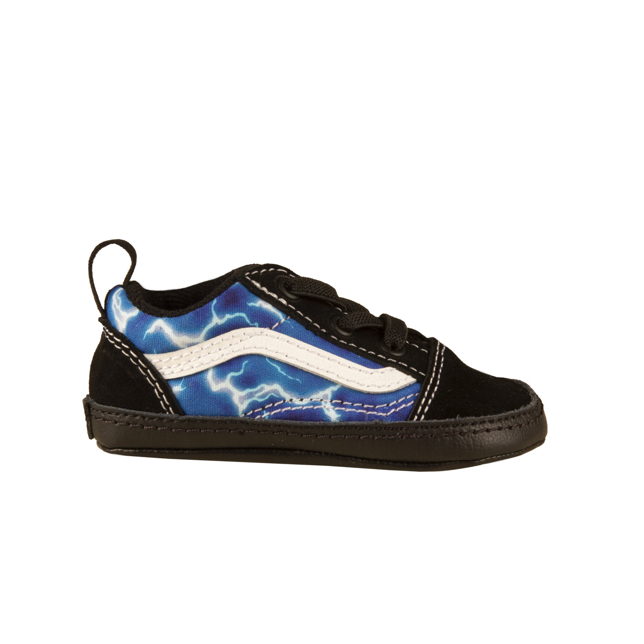 VANS Scarpe Old Skool Crib Bimbo Black Blue VN0A3U8K Y611 BLACK/BLUE 