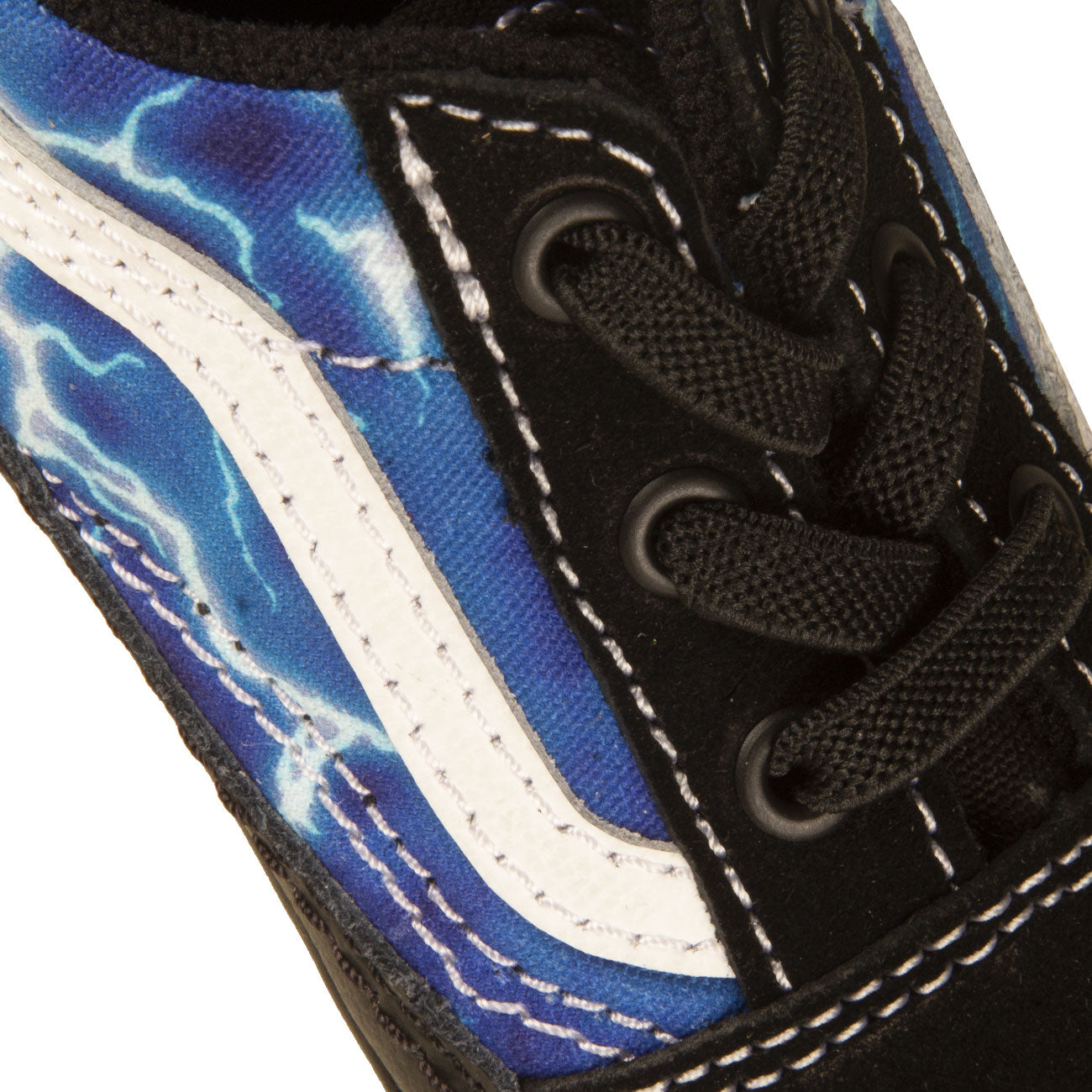VANS Scarpe Old Skool Crib Bimbo Black Blue VN0A3U8K Y611 BLACK/BLUE 