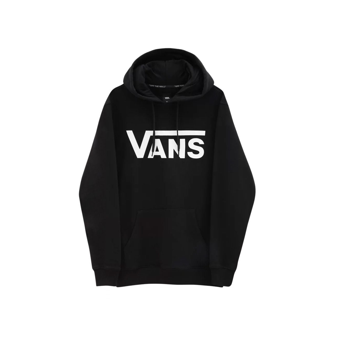 VANS Felpa Con Cappuccio Classic Po Hd Ii Uomo Black White VN0A456B Y281 BLACK/WHITE 