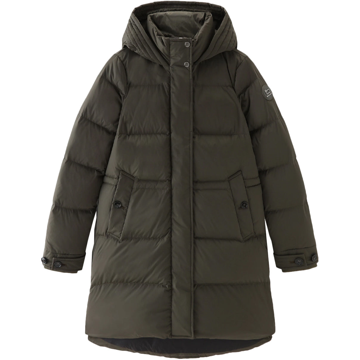 WOOLRICH Piumino Alsea Puffy Donna Darkgreen CFWWOU0697FRUT1148 614 DARKGREEN 