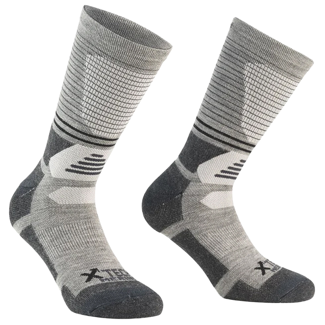 XTECH CALZE COMP. GRADUATA 70MERINO XTECH XT169 GRIGIO 