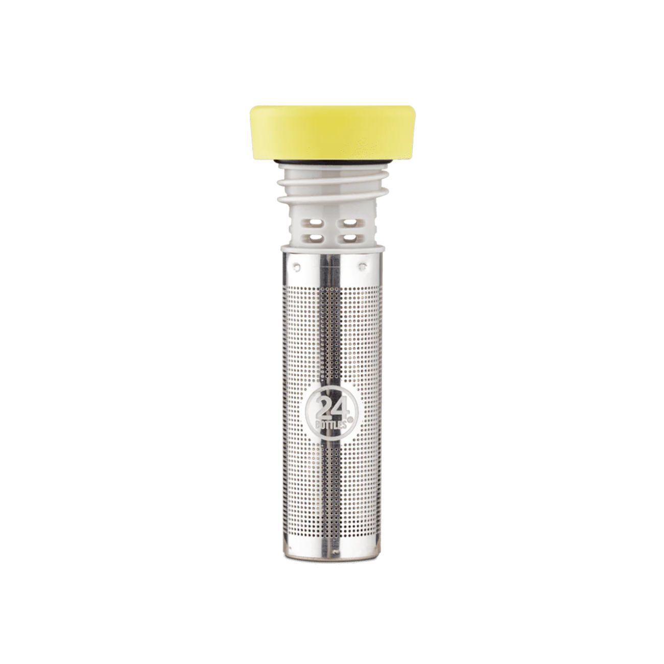 24BOTTLES Bottle Infuser Lid Light Yellow BOTTLE INFUSER LID LIGHT YELLOW 