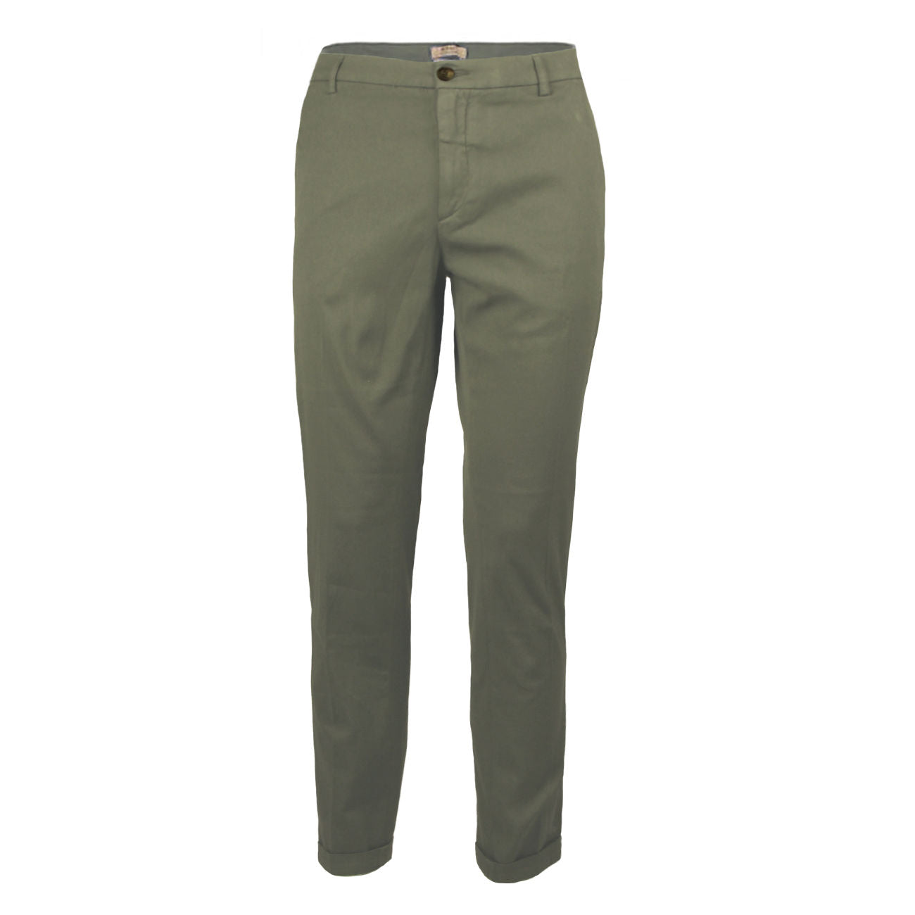 40WEFT Pantalone Brandon Chino Relaxed Uomo Army BRANDON/1313 W1922 ARMY 