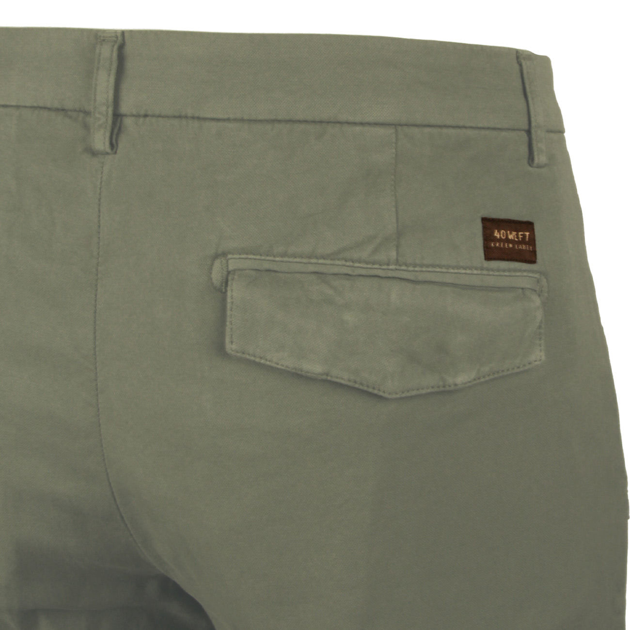 40WEFT Pantalone Brandon Chino Relaxed Uomo Army BRANDON/1313 W1922 ARMY 