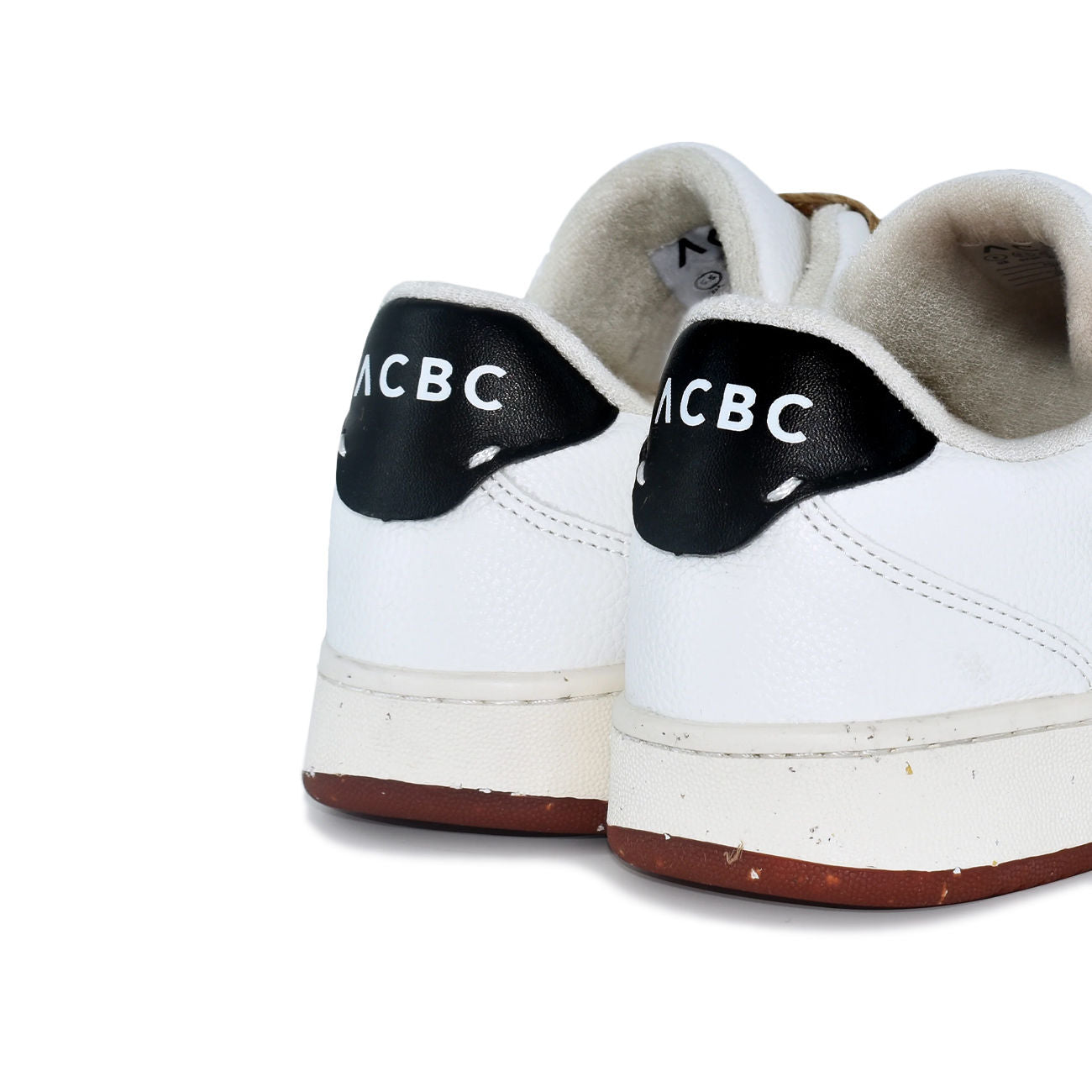 ACBC Sneakers Evergreen Apple Unisex White Black SHACBEVE 283 WHITE/BLACK 