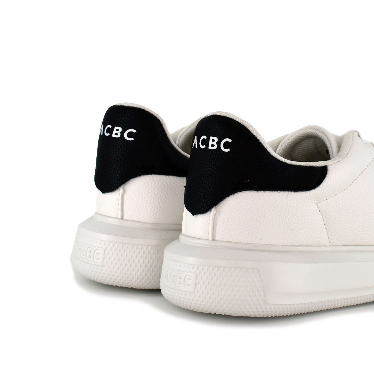 ACBC Sneakers Biomilan Unisex White Black SHMI ECO 201 WHITE + BLACK 