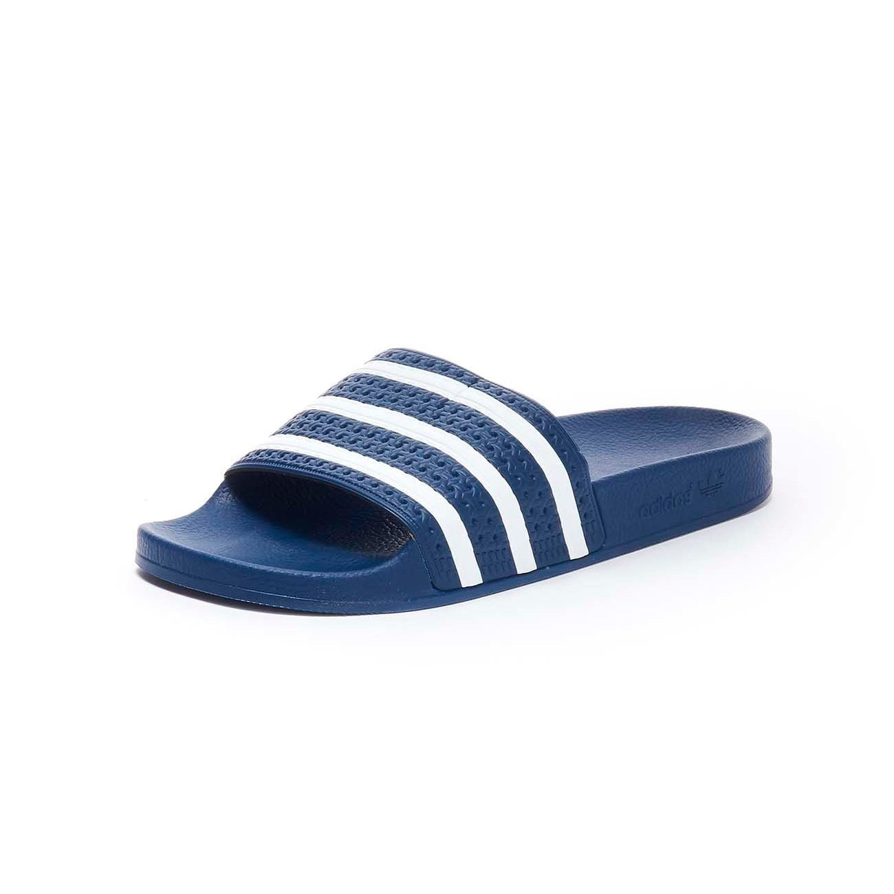 ADIDAS Ciabatte Adilette Unisex Blu White 288022 ADIBLU/WHITE/ADIBLU 
