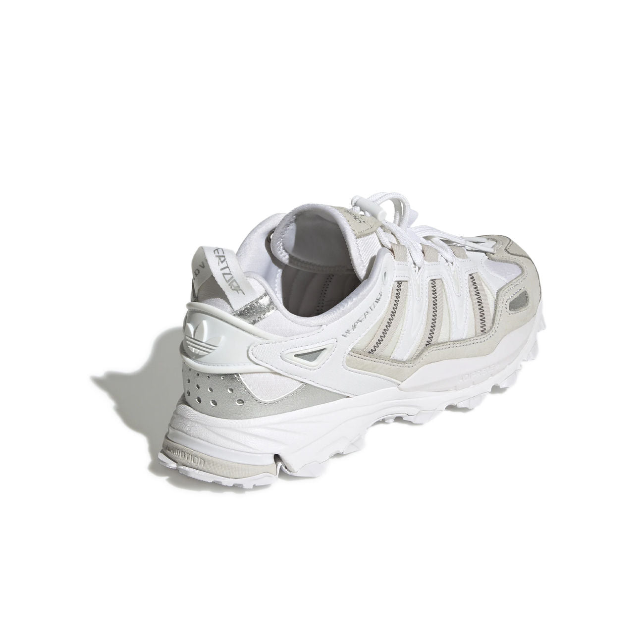 ADIDAS Sneakers Hyperturf Unisex White Grey Silver GY9410 FTWWHT/GREONE/SILVMT 