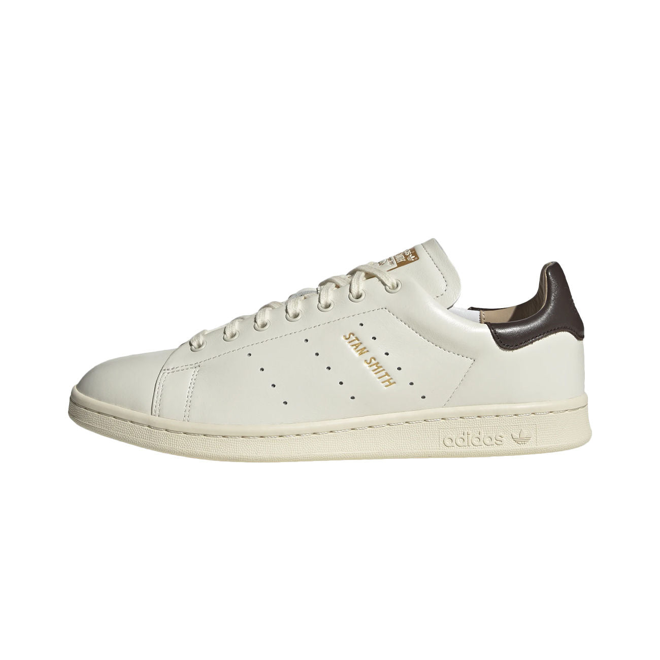 ADIDAS Sneakers Stan Smith Lux Unisex Bianco Marrone Scuro H06188 OWHITE/CREAMWHITE/DARKBROWN 