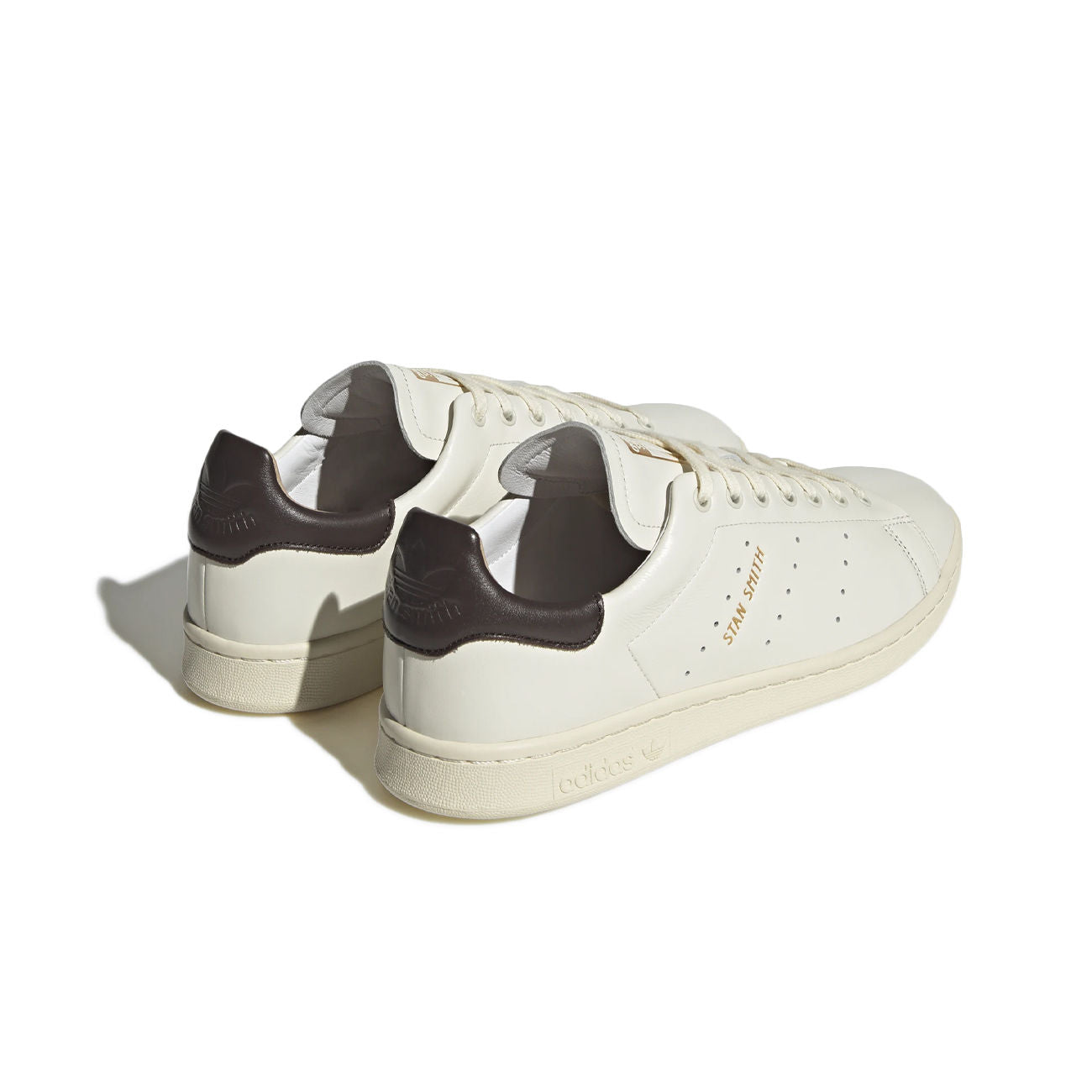 ADIDAS Sneakers Stan Smith Lux Unisex Bianco Marrone Scuro H06188 OWHITE/CREAMWHITE/DARKBROWN 