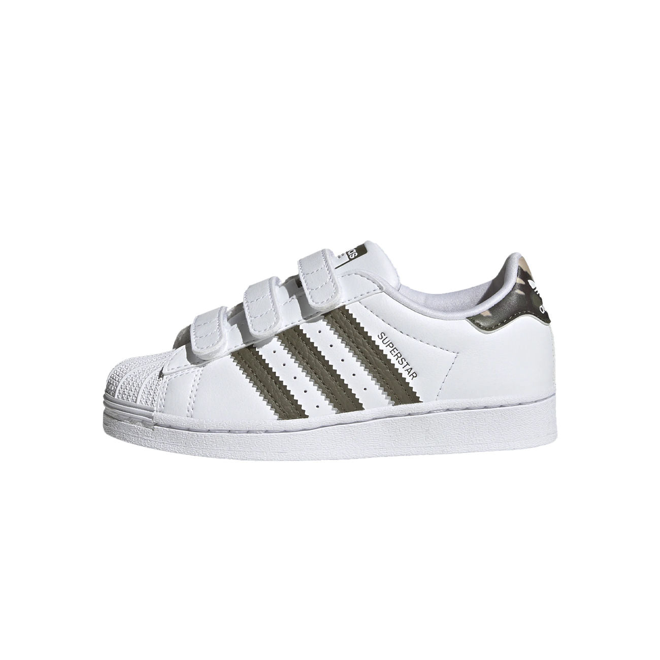 ADIDAS Sneakers Superstar Kids Bianco Camo HQ4285 FTWWHITE/OLISTR/FTWWHITE 