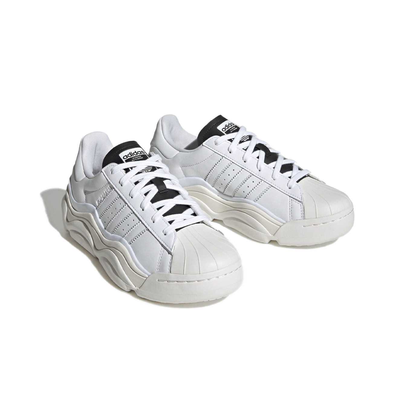 ADIDAS Sneakers Superstar Millencon Unisex Bianco Nero HQ6039 FTWWHT/FTWWHT/CBLACK 