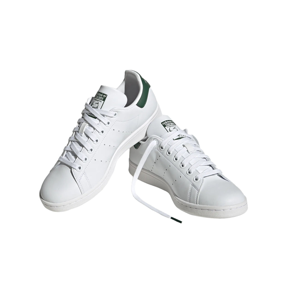 ADIDAS Sneakers Stan Smith Donna Bianco Verde Scuro HQ6651 FTWWHT/FTWWHT/DRKGRN 
